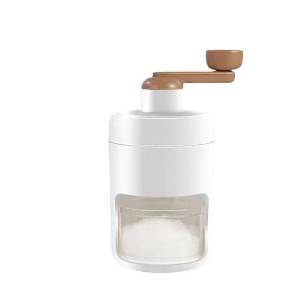 Manual Portable Shaved Ice Maker Snow Cone Crusher Machine