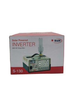 12V DC To 230V SUN Solar-powered AC Inverter S-130