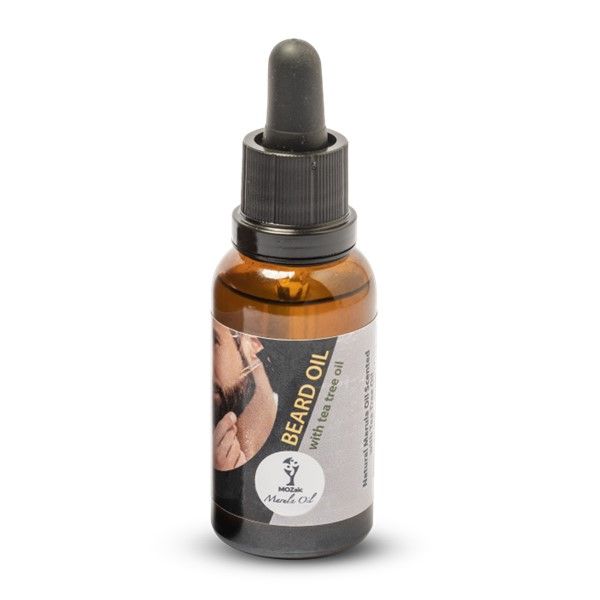 MOZaic Marula Pure Cold Pressed Beard Oil with Tea Tree Oil - 30ml