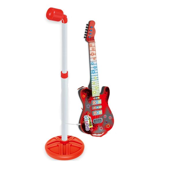 Children's Sound and Light Guitar Microphone Set Musical Toy