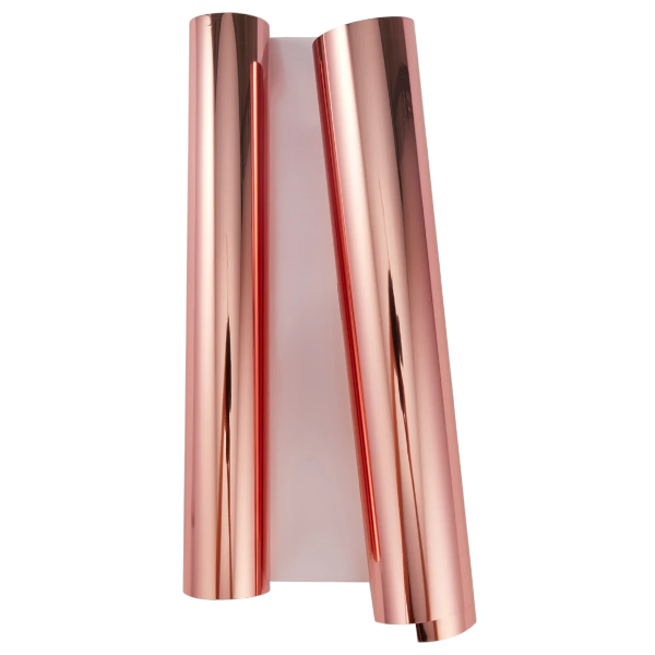 300 x 43 cm Vivid Metallic Finish Gift Wrapping Paper - Rose Gold
