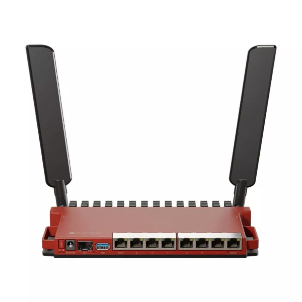 MikroTik 8 Gigabit 1x2.5Gbps SFP Dual Core WiFi 6 Router - L009UiGS-2HaxD