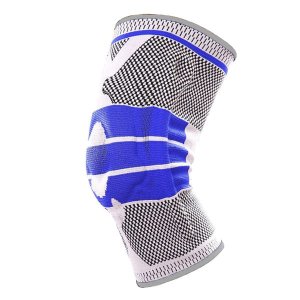 Professional Compression Knee Brace Support - L (Grey)