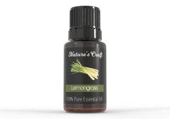 Nature's Craft Pure Organic Lemongrass Essential Oil 10ml