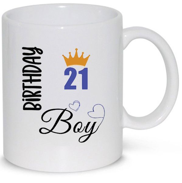 21 Birthday Boy 21st Birthday Gift 11Oz Premium Coffee 11 Oz Mug