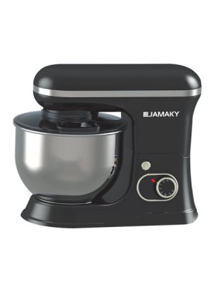 JAMAKY 1200W 6-Speed Stand Mixer with 6L Stainless Steel Bowl&amp;Pulse Functio