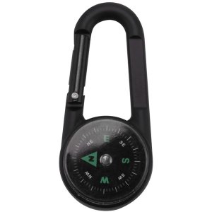 Multifunctional Mini Compass + Thermometer + Keychain in 1