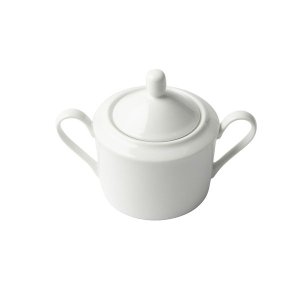 Galateo - Super White Rim Sugar Pot