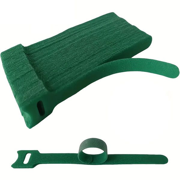 100 Pieces Reusable Non-Slip Plant Ties Green, Hook &amp; Loop, For Climbing Plants