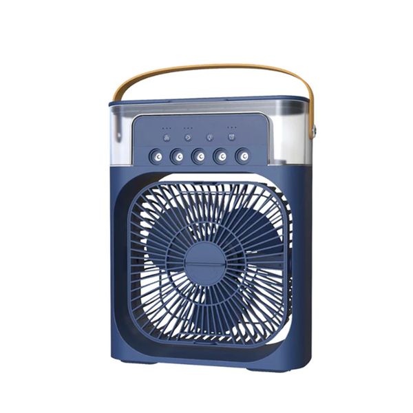 Air Conditioner Fan,Evaporative Air Cooler with 7 Colors LED Light