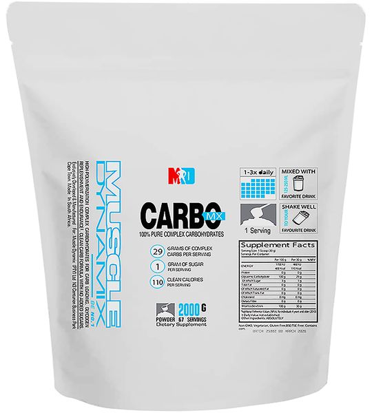 Carbo Max 2000g Pure Carbs Bag 67 Servings