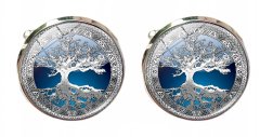 Tree of Life Men's Cufflinks, Alloy, Shirt Cufflinks, Men's Accessories