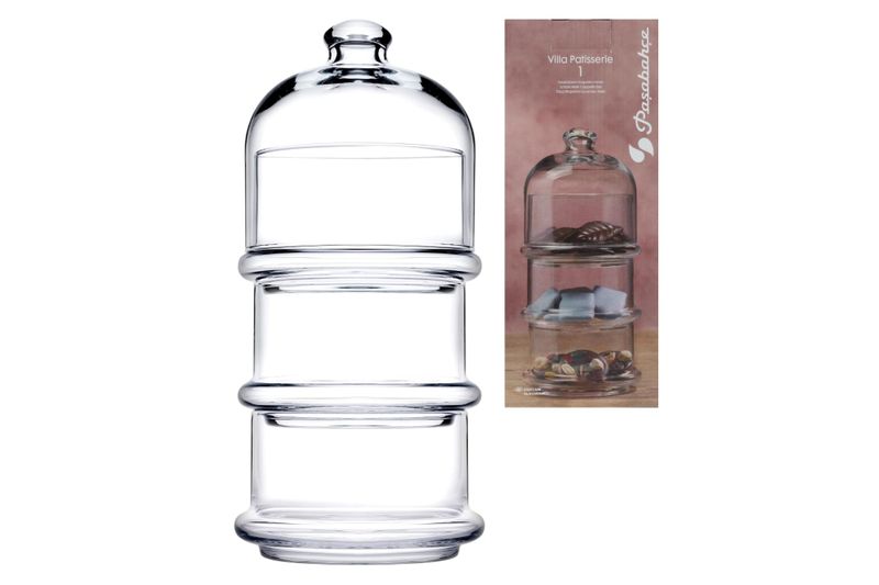 Pasabache Patiss Villa Bowl 3 Tier Bowl, 49ml per bowl