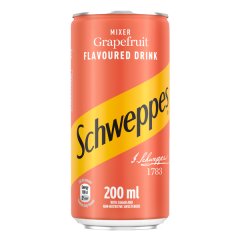Schweppes Grapefruit 200ml x 24 Case Cans