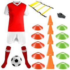 Manchester Soccer Kit Team of 14 With Basic Training Gear