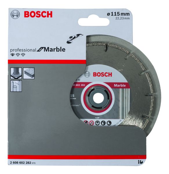 Standard for Marble diamond cutting disc 115 x 22,23 x 2,2 x 3 mm