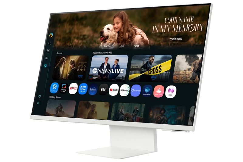 32" Smart Monitor M8 M80F 4K Samsung Vision AI