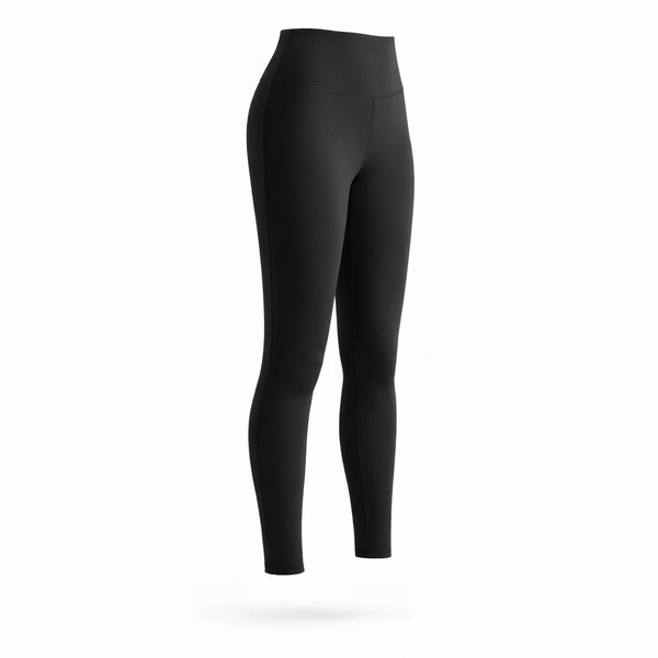 High Waist Yoga Pants - XXXL - Black