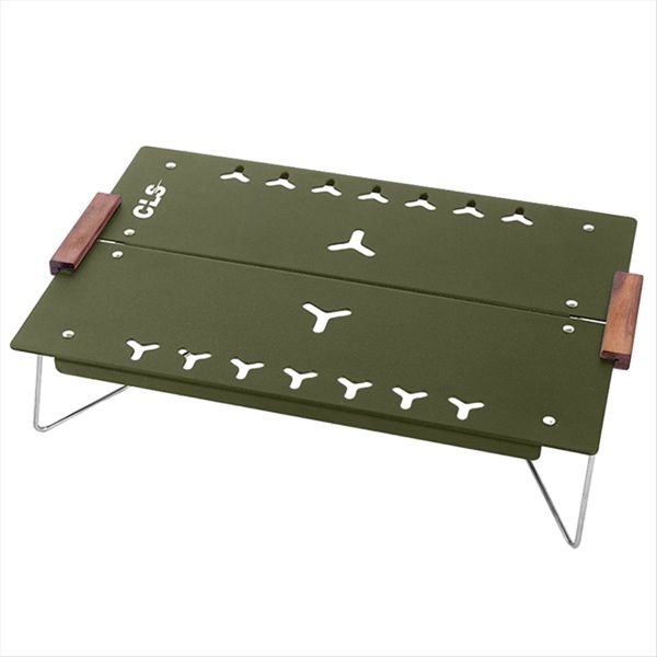 Cls Outdoor Single Folding Table Picnic Mini Tables-Army Green