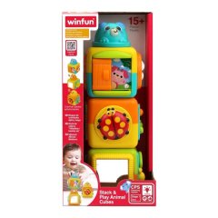 Winfun Stack and Play Animal Cubes