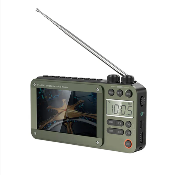 Full-Band Slot Card Video Radio (With A 32G Memory Card)