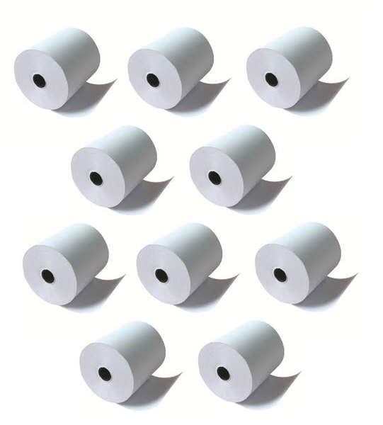 Treeline 80mm x 83mm Adding Rolls Thermal Till Speed Point Rolls - 10 Pack