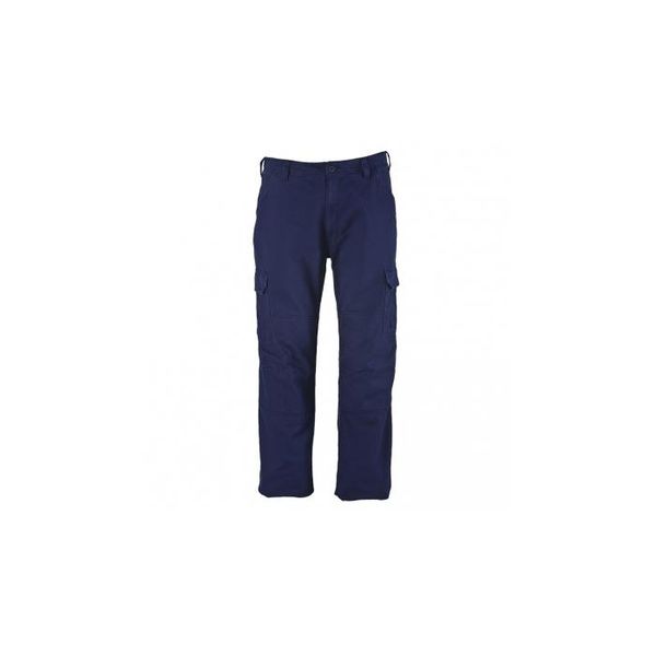 Jonsson Workwear Legendary Multi-Pocket Cargo Trousers - Navy