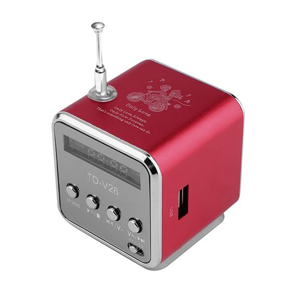 Portable Mini USB Speaker MP3/4 Music Player Support SD TF Card FM Radio