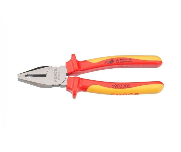Force - Insulated Combination Plier - 200mm - 3 Pack