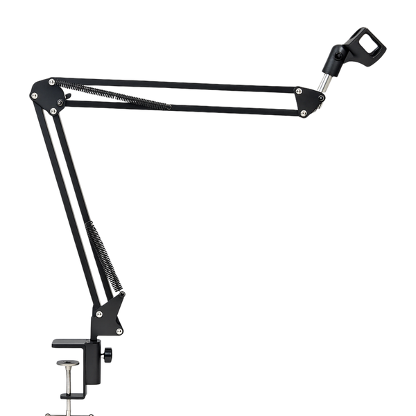 Adjustable Mic Boom - Desk Mount, Stable, Flexible