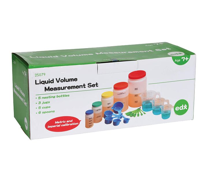 EDX Education Volume Liquid Measuring Set