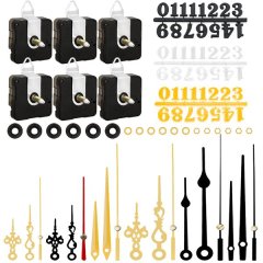 Replacement Clock Mechanism - 6 Set