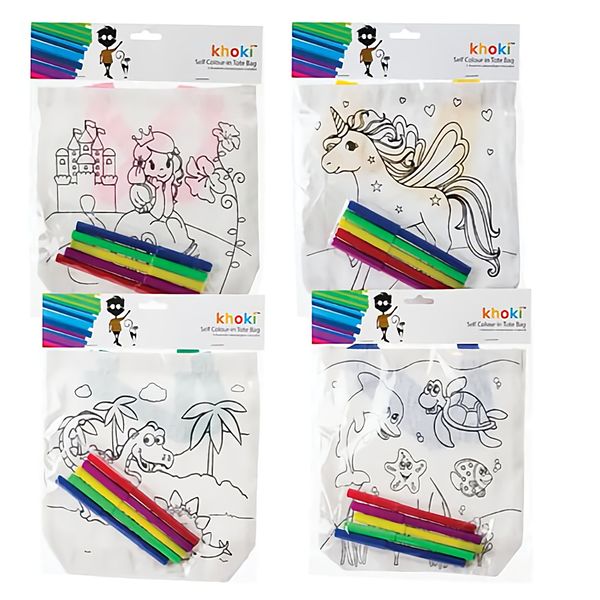 Bulk Pack x 4 Art+craft Colour My Bag