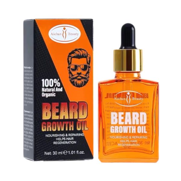 Aichun Beauty Beard Growth Oil 100% Natural Organic Hair Growth 30ml
