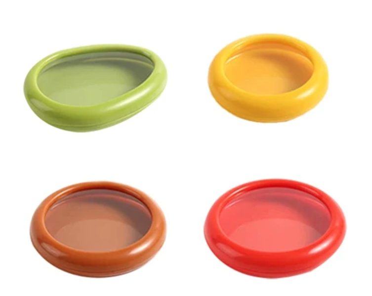 Pack of 4 vegetable saver containers