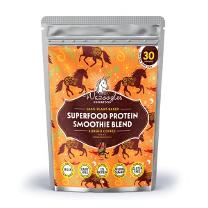 Wazoogles Superfood Protein Blend Kungfu Coffee - Large