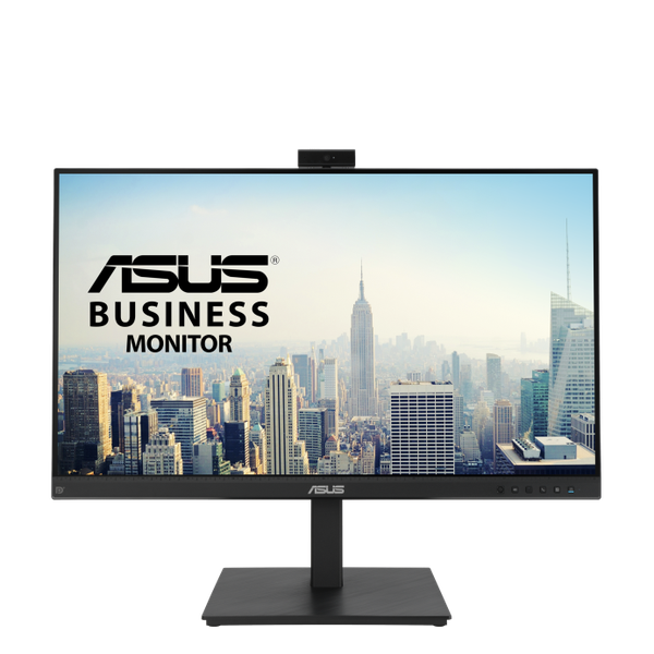 ASUS Monitors BE279QSK 27" FHD IPS Computer Monitor - Webcam Mic &amp; Speakers