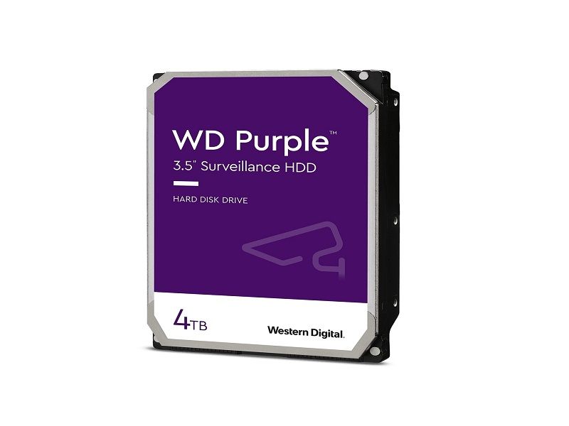 WD Purple 4TB Serial ATA III Internal Surveillance Hard Drive WD42PURZ