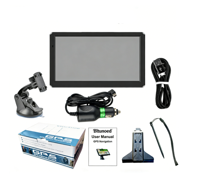 Bltunoed Professional GPS Navigation System 7-inch, Advanced Touchscreen