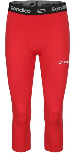 Sondico - Men's Core Three Quarter Base Layer Tights Men's - Red (Parallel Import)