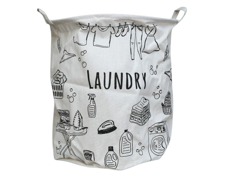 Canvas Laundry Bag 40xH50CM