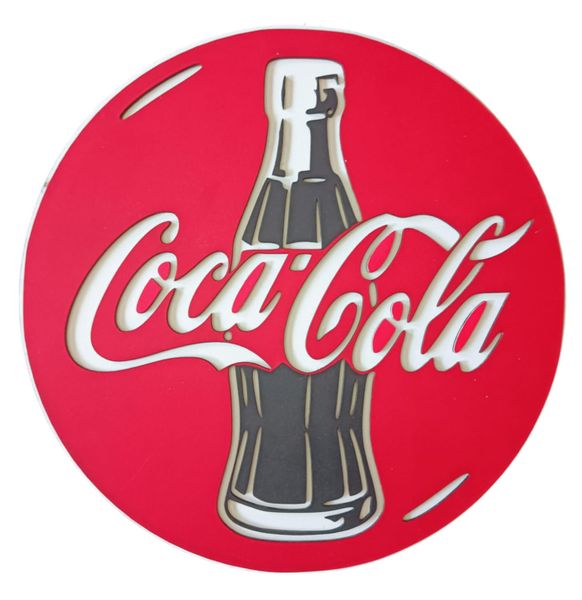 Coca Cola Wall Art Black