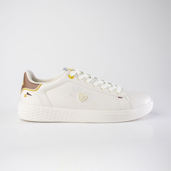 Nautica Men's FX Matter Sneakers- Beige