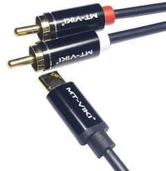 MT-ViKI TA03 USB-C To 2 x RCA Adapter Cable