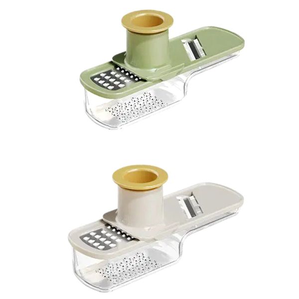 Mini Garlic Slicer Multi-Functional Mandoline Slicer Veggie Garlic Ginger G