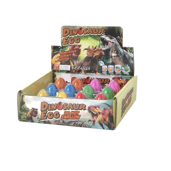 Hatching Dinosaur Eggs with Mini Toys Inside for Kids - 12 Piece