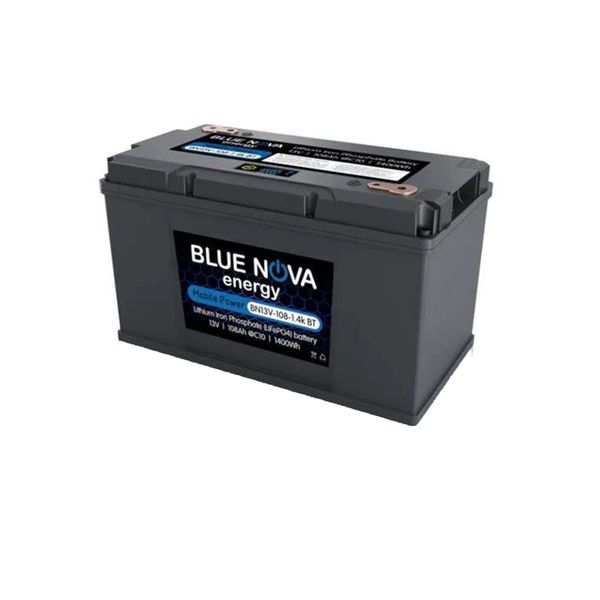 Bluenova 13V 108Ah Lithium Iron Phosphate Battery (BT)