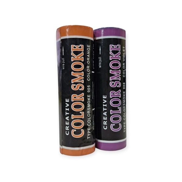 Pack of Two Smoke Colour Grenades for Photoshoots, Parties and Celebrations