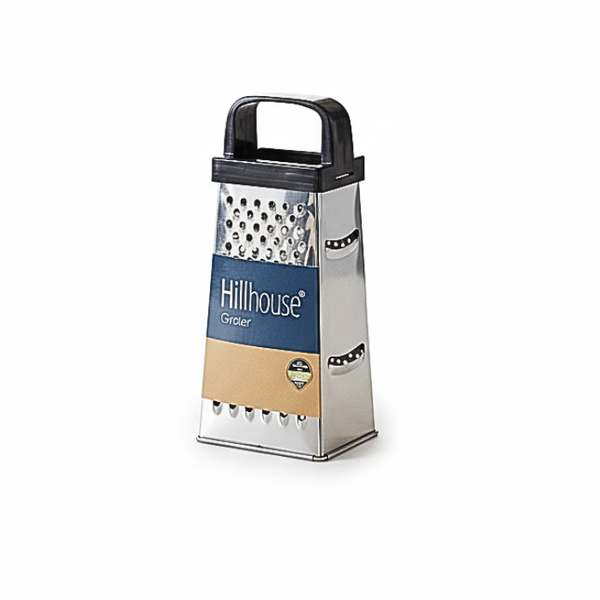 Black and Silver Metal 4-Way Grater