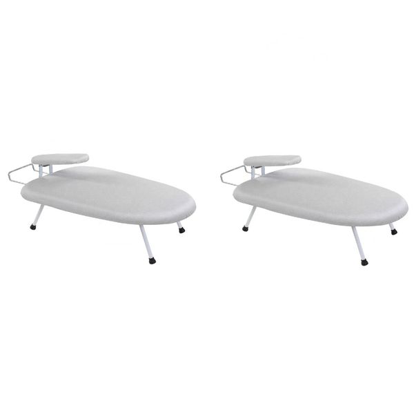 2 Pack-Home Foldable Desktop Small Ironing Board